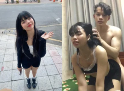 cô gái ngon lành khám phá khúc lạ lẫm