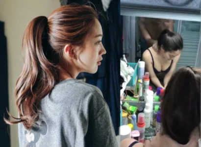Em chổng đít ra là anh nhét vào